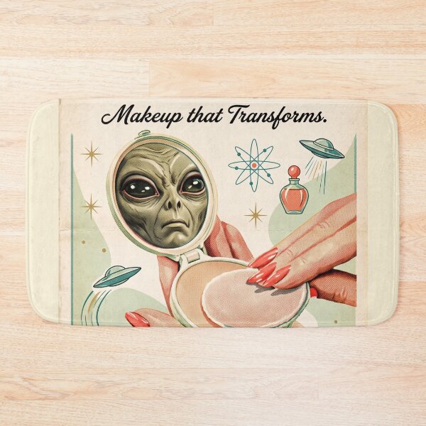 Item preview, intage Alien Makeup Retro Space Advertising designed and sold by DanniJordan.