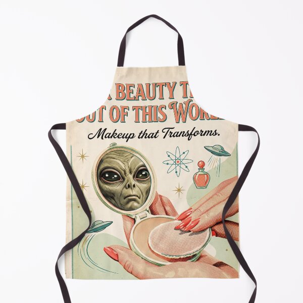 Item preview, intage Alien Makeup Retro Space Advertising designed and sold by DanniJordan.