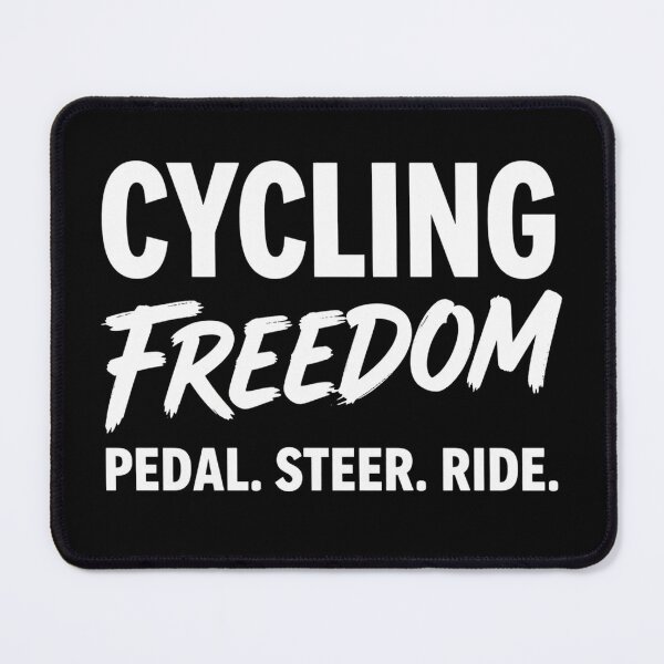 Item preview, Cycling Freedom Pedal Steer Ride Bicycle Adventure T-Shirt designed and sold by FestivityFinds.
