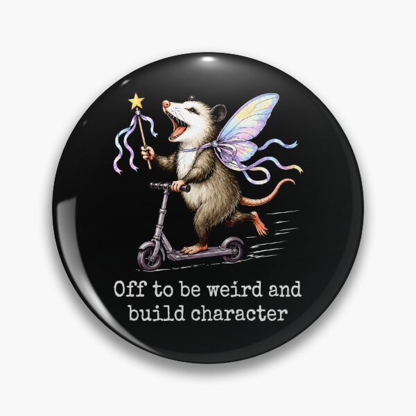 Item preview, Off To Be Weird And Build Character designed and sold by Rucrative5698.
