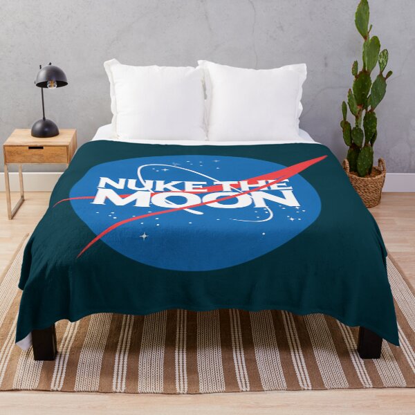 Item preview, Nasa Nuke The Moon designed and sold by BrynleeBrigg.