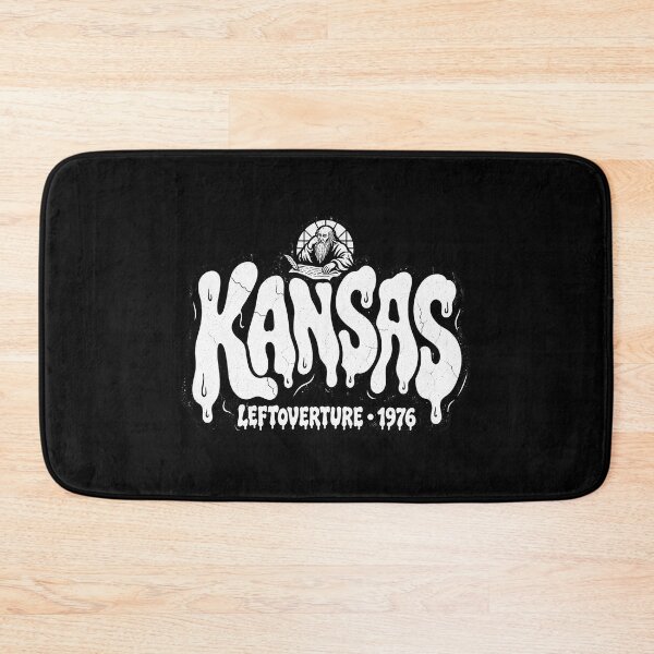 Item preview, Kansas Leftoverture 1976 Prog Rock Slime Logo Artwork designed and sold by JMS-Artvintage.