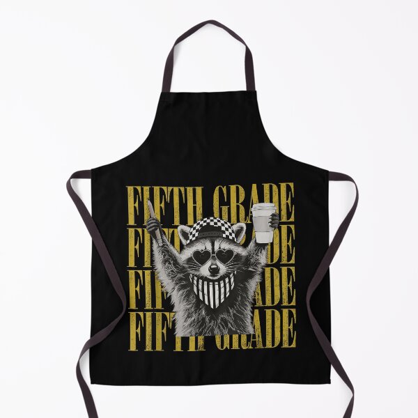 Item preview, Funny Fifth Grade Feral Raccoon Back to School Teacher T-Shirt designed and sold by Cheliasbix.