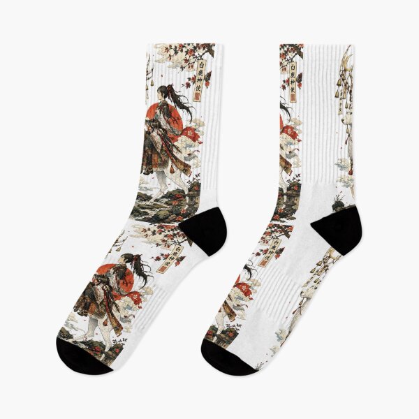 Item preview, The Rider of the Celestial Deer | Japanese Ukiyo-e Warrior Art designed and sold by Substance_life.