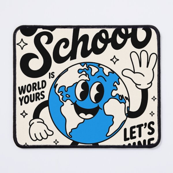 Item preview, Back to School World Is Yours Graphic designed and sold by GrantHalvorsen.