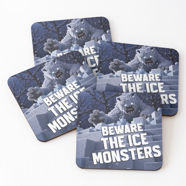 Item preview, Ice Monsters Gamer Art designed and sold by Fear Feed Merch from Catapult Pictures.