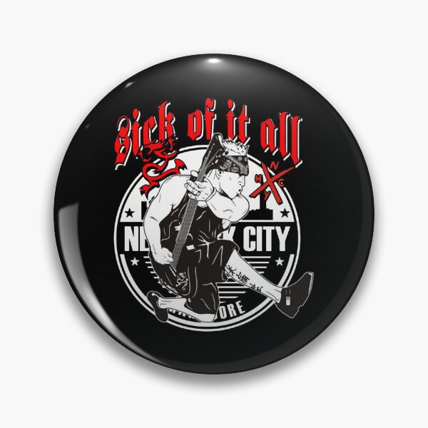 Item preview, Sick Of It all T-Shirt designed and sold by Inkdoskisart.