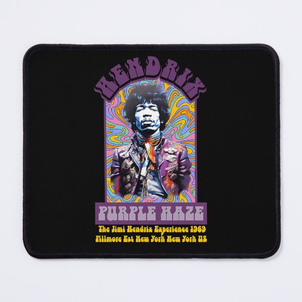 Item preview, Jimi Hendrix Purple Haze Fillmore East 1969 Poster designed and sold by PansySenger.