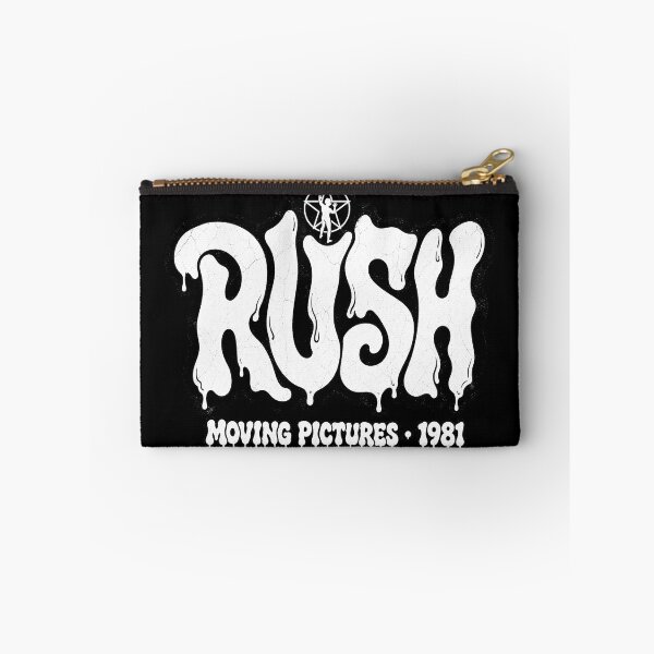Item preview, Rush Moving Pictures 1981 Melting Font Classic Prog Rock designed and sold by JMS-Artvintage.
