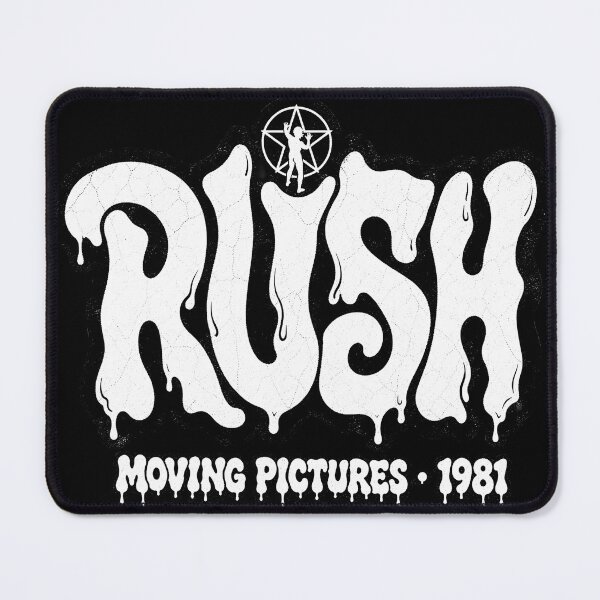 Item preview, Rush Moving Pictures 1981 Melting Font Classic Prog Rock designed and sold by JMS-Artvintage.