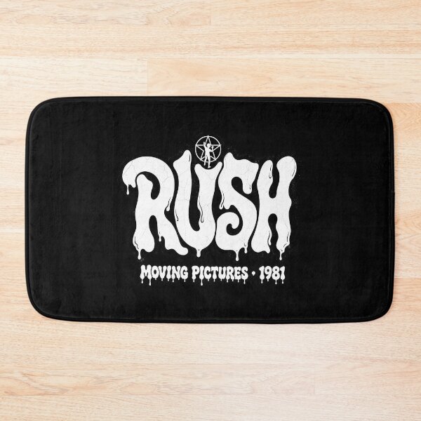 Item preview, Rush Moving Pictures 1981 Melting Font Classic Prog Rock designed and sold by JMS-Artvintage.