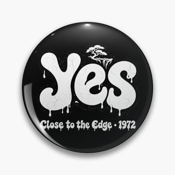 Item preview, Yes Close to the Edge 1972 Psychedelic Slime Typography designed and sold by JMS-Artvintage.