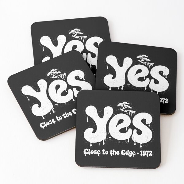 Item preview, Yes Close to the Edge 1972 Psychedelic Slime Typography designed and sold by JMS-Artvintage.