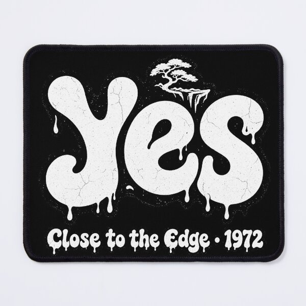 Item preview, Yes Close to the Edge 1972 Psychedelic Slime Typography designed and sold by JMS-Artvintage.