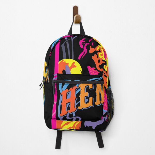 Artikelvorschau, Jimi Hendrix Neon Psychedelic Profilgitarrenposter entworfen und verkauft von PansySenger.