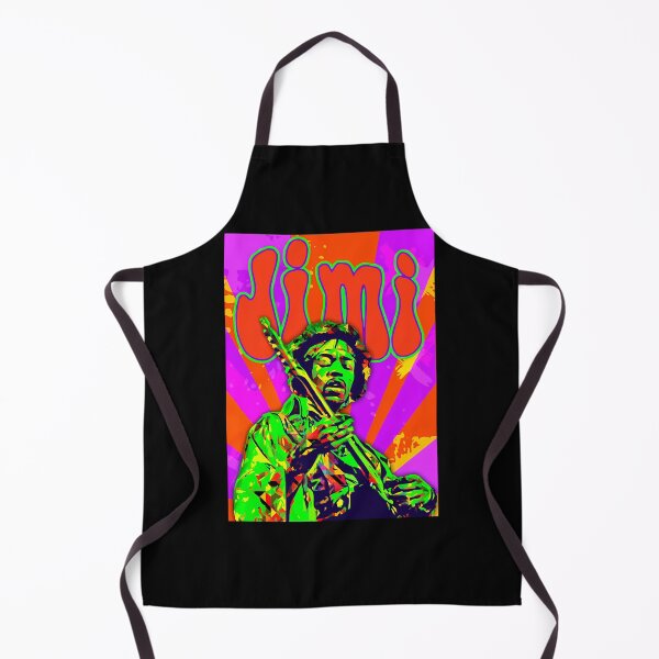 Item preview, Jimi Hendrix Green Sunburst Live Poster designed and sold by PansySenger.