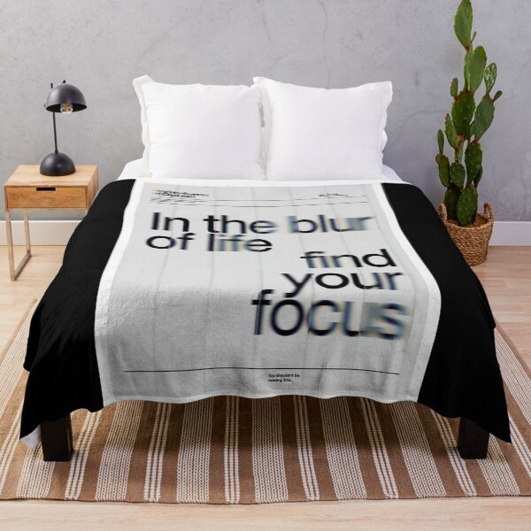 Item preview, In the blur of life find your focus designed and sold by martirush.