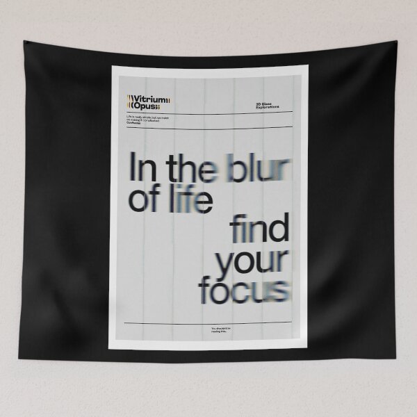 Item preview, In the blur of life find your focus designed and sold by martirush.