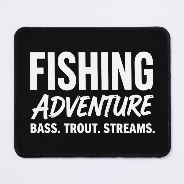 Item preview, Fishing Adventure Bass Trout Streams Angler Graphic T-Shirt designed and sold by FestivityFinds.