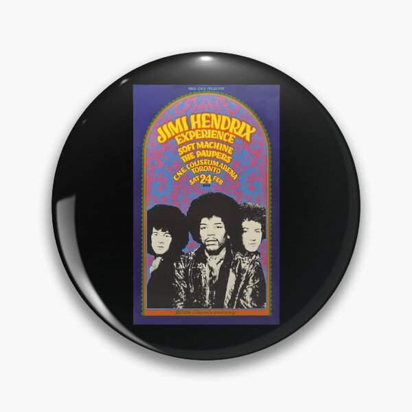 Item preview, Jimi Hendrix Experience Toronto CNE Coliseum 1968 Poster designed and sold by PansySenger.