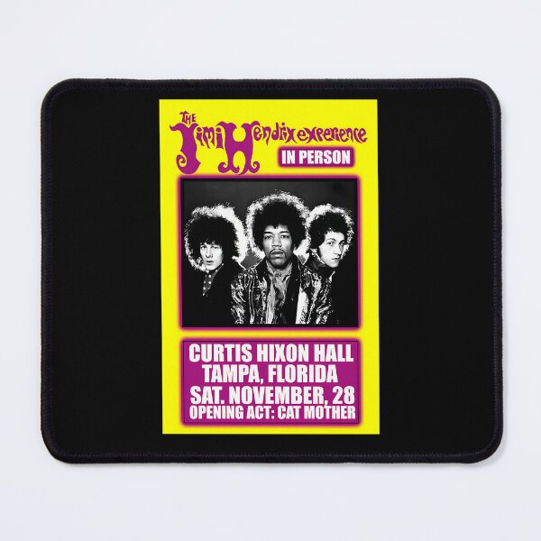 Item preview, Jimi Hendrix Experience Curtis Hixon Hall Tampa Poster designed and sold by PansySenger.