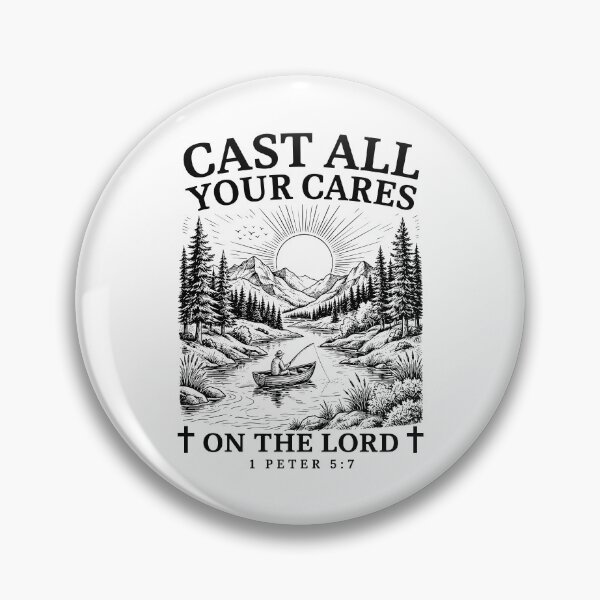 Item preview, Cast All Your Cares Lord 1 Peter 5 designed and sold by Rucrative5698.