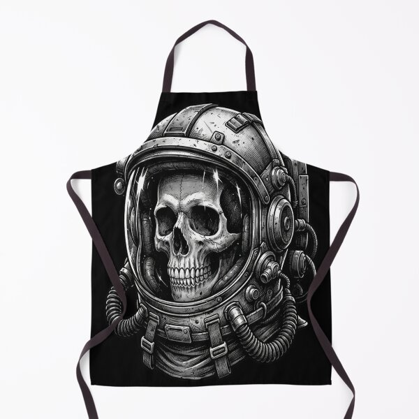 Item preview, Skull in an astronaut helmet designed and sold by yeatsheggej.