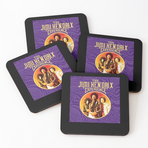 Item preview, Jimi Hendrix Experience Purple Swirl Band Portrait Poster designed and sold by PansySenger.