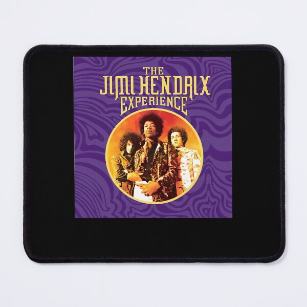 Item preview, Jimi Hendrix Experience Purple Swirl Band Portrait Poster designed and sold by PansySenger.