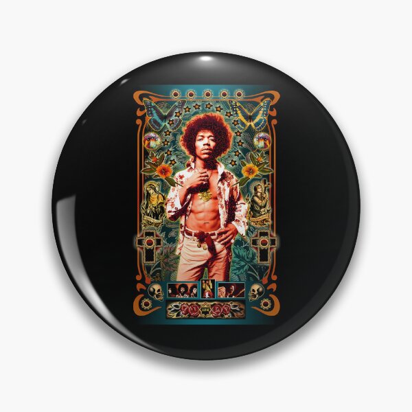 Item preview, Jimi Hendrix Butterflies Religious designed and sold by PansySenger.