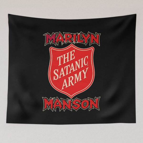 Item preview, Marilyn Manson The Satanic designed and sold by HeavHeadDsgn.
