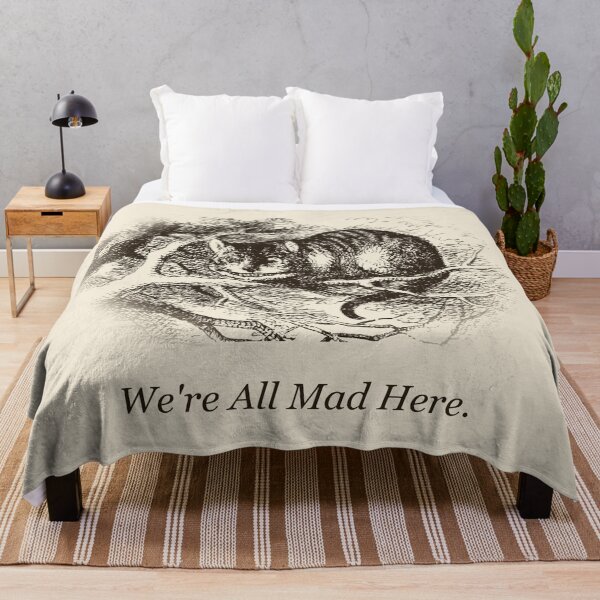 Item preview, We're All Mad Here — Vintage Cheshire Cat Tee designed and sold by Core-E.