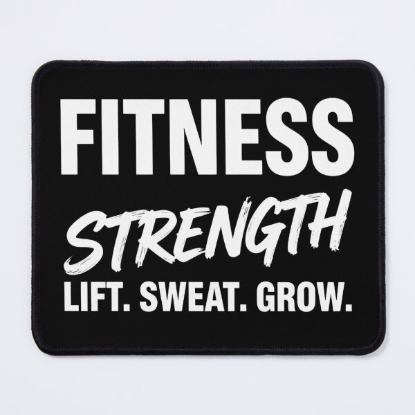 Item preview, Fitness Strength Lift Sweat Grow Gym Motivation T-Shirt designed and sold by FestivityFinds.