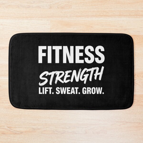 Item preview, Fitness Strength Lift Sweat Grow Gym Motivation T-Shirt designed and sold by FestivityFinds.