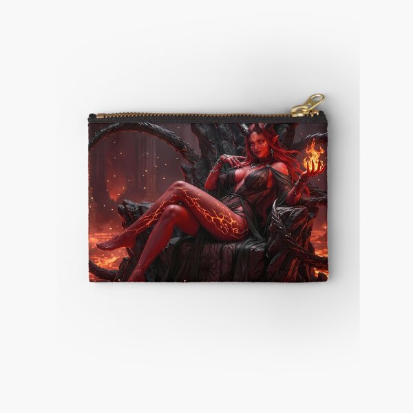 Item preview, Fiery Demon Queen Succubus Dark Fantasy designed and sold by GalleryBrisArt.