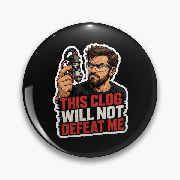 Item preview, This Clog Will Not Defeat Me Tattoo Artist designed and sold by ColeLaniTrading.