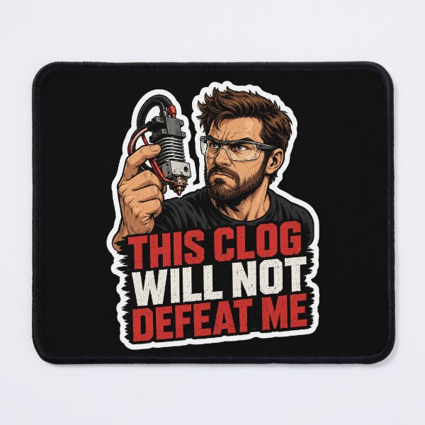 Item preview, This Clog Will Not Defeat Me Tattoo Artist designed and sold by ColeLaniTrading.