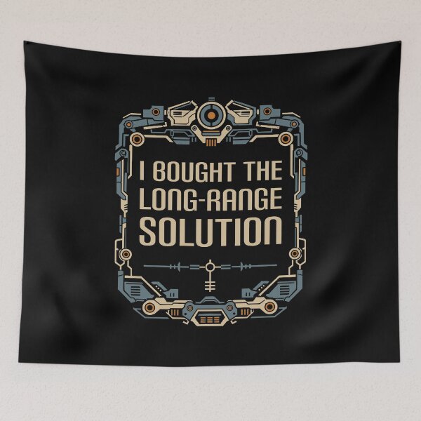 Item preview, I Bought the Long Range Solution Wargaming designed and sold by pixeptional.