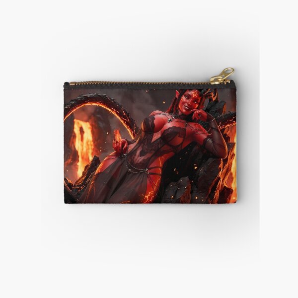 Item preview, Fiery Demon Queen Succubus Dark Fantasy designed and sold by GalleryBrisArt.