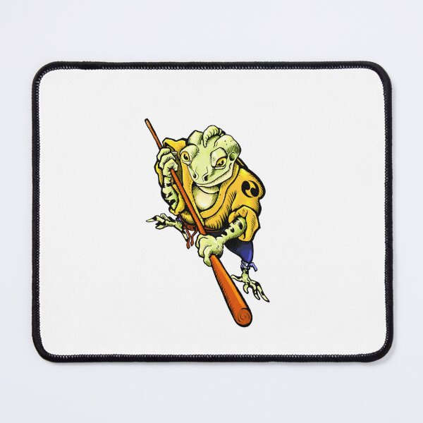 Item preview, Kobudo Frog with Bo Staff designed and sold by lilybaker3389.