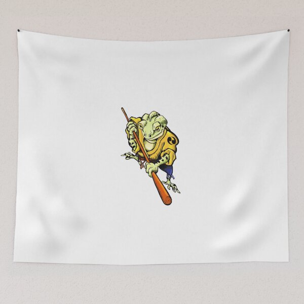 Item preview, Kobudo Frog with Bo Staff designed and sold by lilybaker3389.