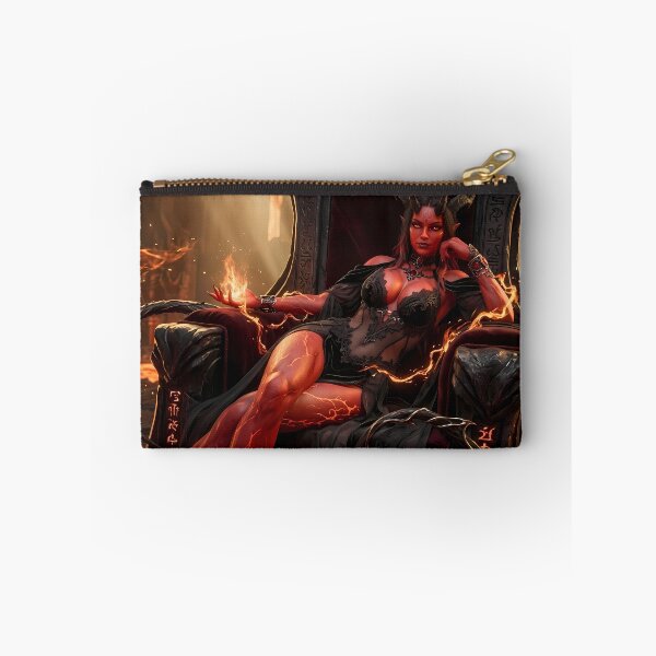 Item preview, Fiery Demon Queen Succubus Dark Fantasy designed and sold by GalleryBrisArt.