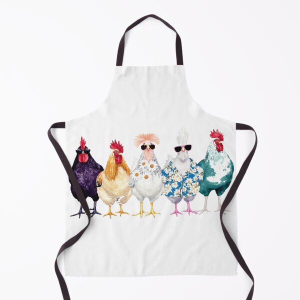Item preview, Cool Chickens With Sunglasses Watercolor designed and sold by lht6474.