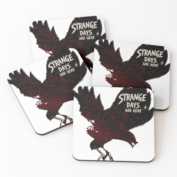 Item preview, Strange Days Are Here — Edgar Allen Crow designed and sold by Wildm3n8.