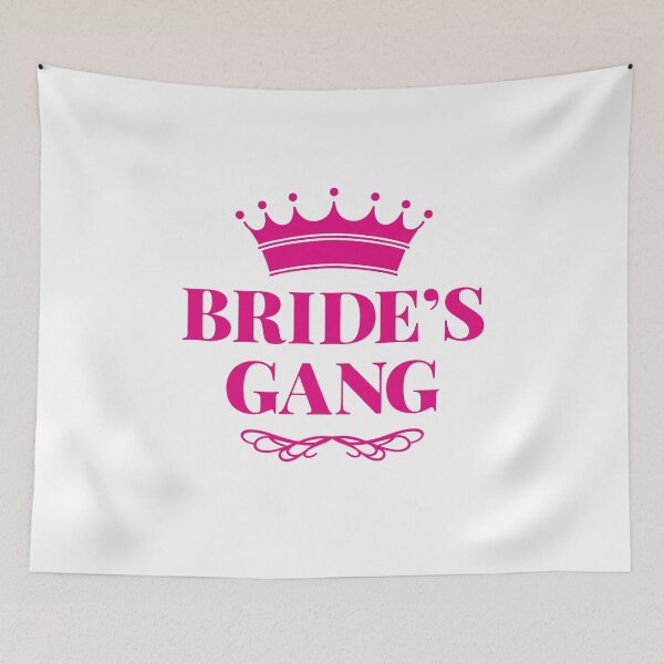 Item preview, Brides Gang, Bachelorette Party Team Bridesmaids T-shirt designed and sold by PugSwagClothing.