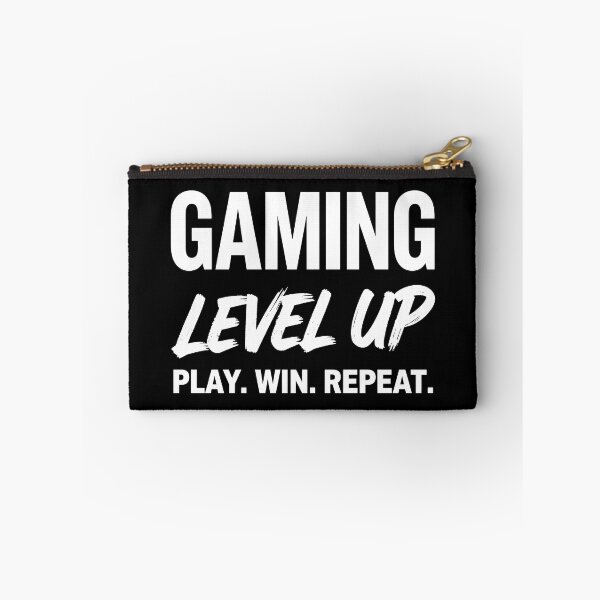 Item preview, Gaming Level Up Play Win Repeat Gamer Graphic T-Shirt designed and sold by FestivityFinds.