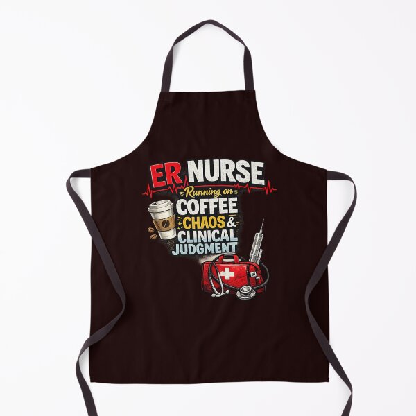 Item preview, Funny Emergency Room Nurse Design designed and sold by Sezee.