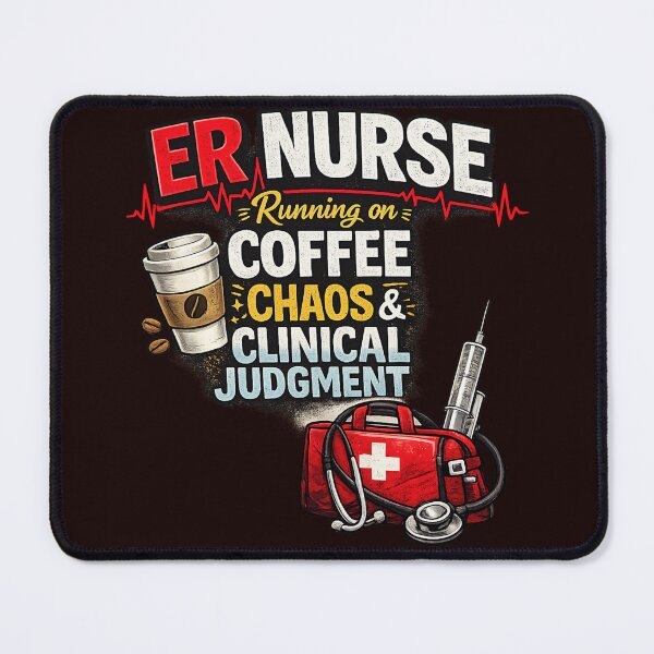 Item preview, Funny Emergency Room Nurse Design designed and sold by Sezee.