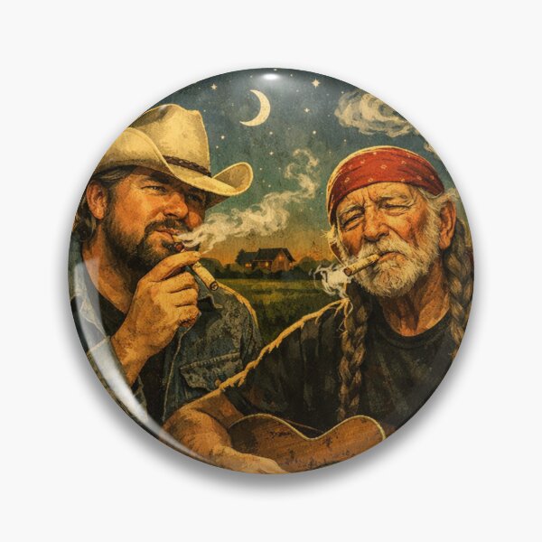 Item preview, Toby Keith Weed With Willie Nelson Poster designed and sold by Halifaxartguy.