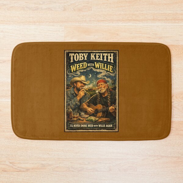 Item preview, Toby Keith Weed With Willie Nelson Poster designed and sold by Halifaxartguy.